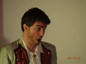Juan Lago as Figaro in Le Nozze di Figaro