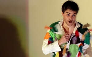 Juan Lago as Papageno in the Magic Flute